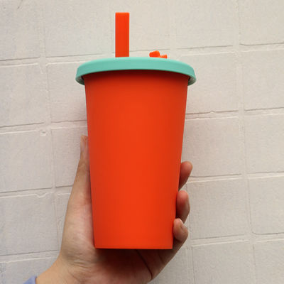 Copo de café dobrável 350ml do silicone do acampamento do curso com Straw Lid