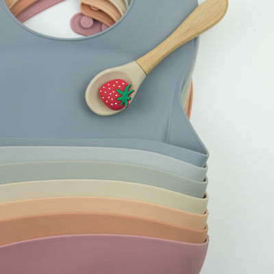 Bens personalizados do babador do bebê do silicone para a alimentação da criança do bebê