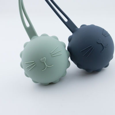 Caixa BPA da chupeta do silicone do produto comestível livre para o presente recém-nascido do suporte do malote do armazenamento da chupeta dos bebês