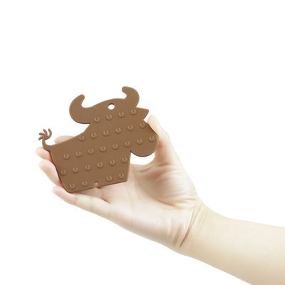 Bebê livre Teether do silicone de BPA Chewable para o OEM de nutrição do presente