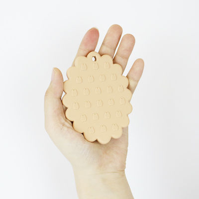 Carneiros Bunny Personalised Silicone Teether BPA livre para o bebê recém-nascido