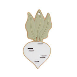 Carneiros Bunny Personalised Silicone Teether BPA livre para o bebê recém-nascido