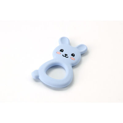 Anel de Teether do silicone de Montessori, silicone que sai os dentes Toy For Children Newborn Infant
