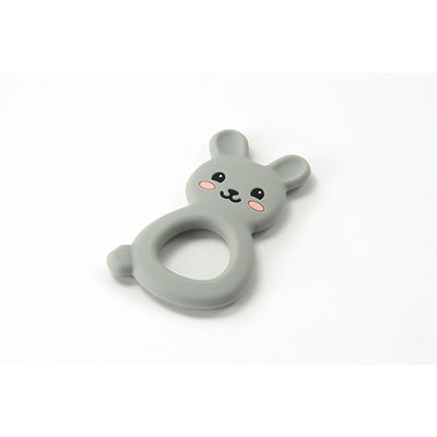 Anel de Teether do silicone de Montessori, silicone que sai os dentes Toy For Children Newborn Infant
