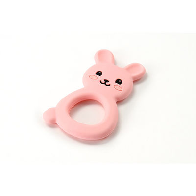 Anel de Teether do silicone de Montessori, silicone que sai os dentes Toy For Children Newborn Infant