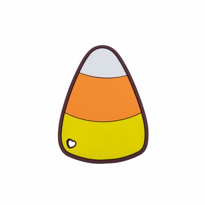 Silicone Teether de Dia das Bruxas do chapéu das bruxas, milho de doces Dia das Bruxas que sai os dentes o brinquedo