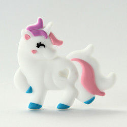 Cat Kitten Silicone Baby Teether animal BPA livre para sair os dentes da criança