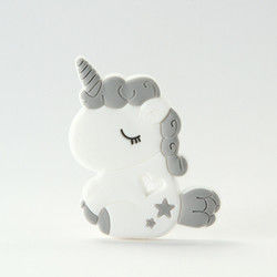 Cat Kitten Silicone Baby Teether animal BPA livre para sair os dentes da criança