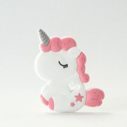 Cat Kitten Silicone Baby Teether animal BPA livre para sair os dentes da criança