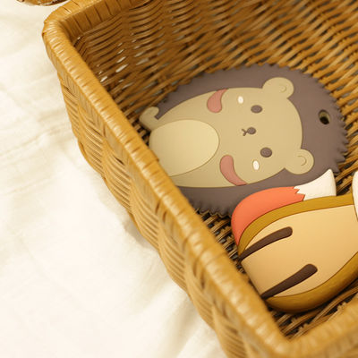 Material animal macio do produto comestível do silicone de Teether do bebê para a criança