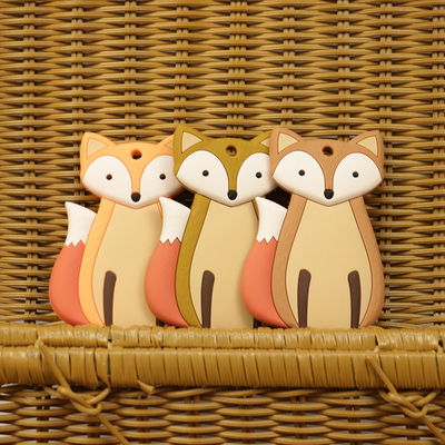 Material animal macio do produto comestível do silicone de Teether do bebê para a criança