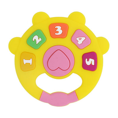 Bebê seguro Teether Eco do silicone do produto comestível amigável para a criança