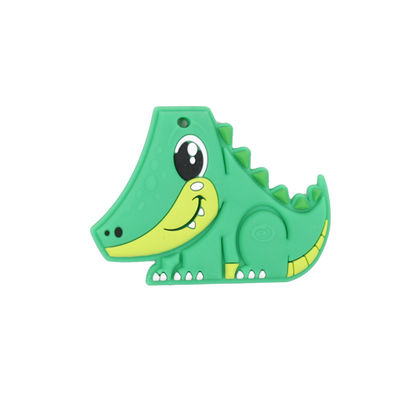 Bebê Toy Teether Cartoon Pattern For do silicone do produto comestível que acalma sair os dentes