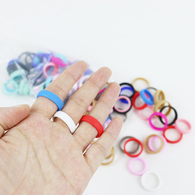Anéis-O livres da borracha de silicone do produto comestível de BPA Chewable para meninas das crianças