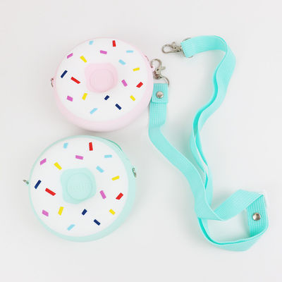 Funcional colorido impermeável de Mini Silicone Donut Shoulder Bag multi