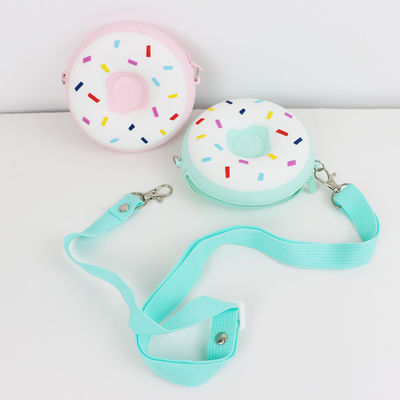 Funcional colorido impermeável de Mini Silicone Donut Shoulder Bag multi