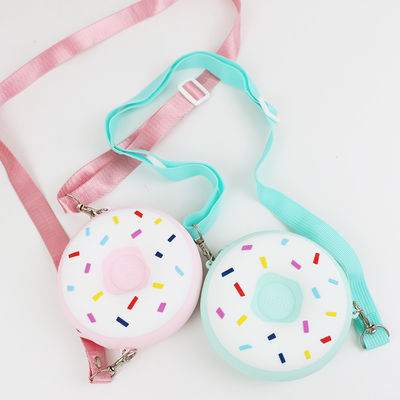 Funcional colorido impermeável de Mini Silicone Donut Shoulder Bag multi