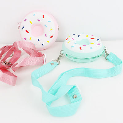 Funcional colorido impermeável de Mini Silicone Donut Shoulder Bag multi