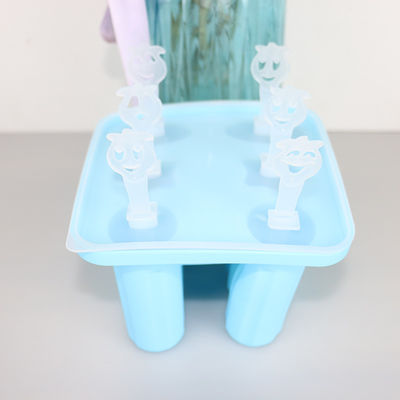 Moldes personalizados livres do silicone de BPA para o gelo Lolly Making do picolé