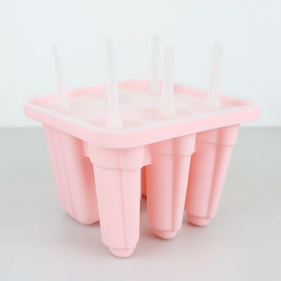 Moldes personalizados livres do silicone de BPA para o gelo Lolly Making do picolé