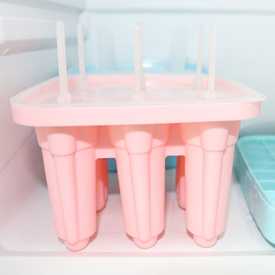 Moldes personalizados livres do silicone de BPA para o gelo Lolly Making do picolé