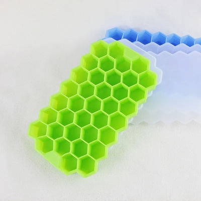 Favo de mel de 37 células o silicone personalizado molda BPA livre com logotipo feito sob encomenda