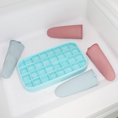 DIY personalizou moldes do silicone para o gelo Lolly Ice Cream do picolé