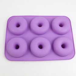 Os copos do queque endurecem resistente ao calor não-aderente personalizado dos moldes do silicone
