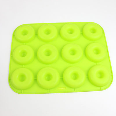 Mini Non Toxic Silicone Doughnut molda para a fatura do queque do queque