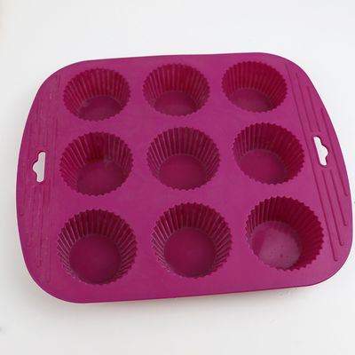 Mini Non Toxic Silicone Doughnut molda para a fatura do queque do queque