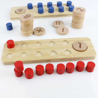 Os brinquedos de madeira das crianças do ODM do OEM confundem para o jogo de aprendizagem educacional da criança