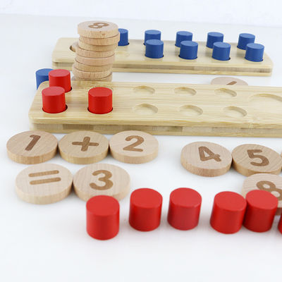 Os brinquedos de madeira das crianças do ODM do OEM confundem para o jogo de aprendizagem educacional da criança