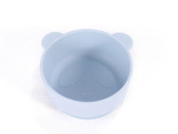 Cartoon Designing Bear Panda Forma Bebê Silicona Sopa de Alimentação Desagradável Com Customize Logo