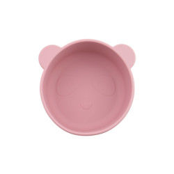 A bacia bonito do silicone do produto comestível ajustou-se impermeável para a alimentação do bebê