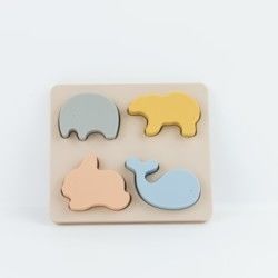 Enigma geométrico BPA Eco livre do silicone da forma amigável para a educação das crianças