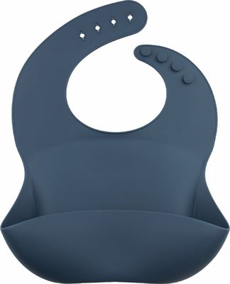 Delicado seguro do babador ajustável do coletor do silicone para a alimentação das crianças do bebê
