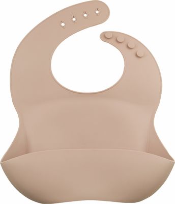 Delicado seguro do babador ajustável do coletor do silicone para a alimentação das crianças do bebê