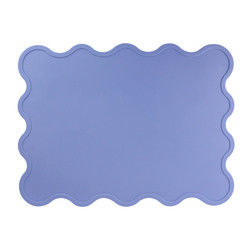 O silicone feito sob encomenda das crianças da cor de Pantone coloca a esteira para a criança que janta a alimentação