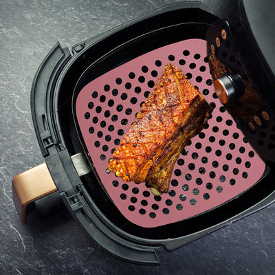 Não frigideira reusável Mat Heat Resistant Non Toxic do ar do silicone da vara