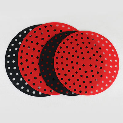 Grupo do Kitchenware do silicone do produto comestível, esteira resistente ao calor do silicone da frigideira do ar
