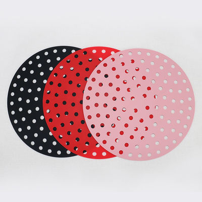 A frigideira não-aderente do ar do silicone do produto comestível acolchoa multifuncional resistente ao calor