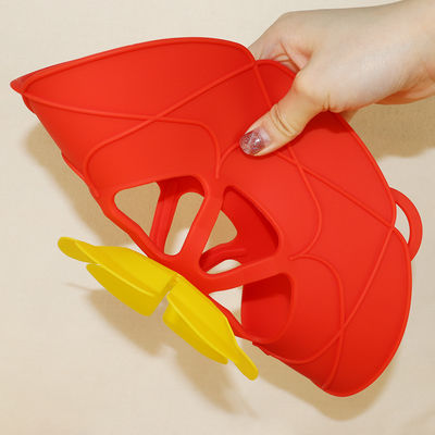 O multi potenciômetro do silicone da função cobre o anti derramamento resistente ao calor para a cozinha