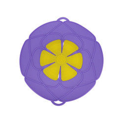 O multi potenciômetro do silicone da função cobre o anti derramamento resistente ao calor para a cozinha