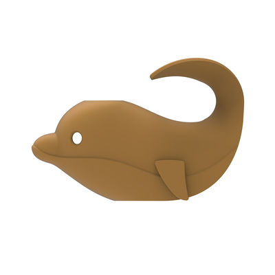 A segurança animal do torneira de banheira da forma do silicone cobre o delicado seguro para o bebê