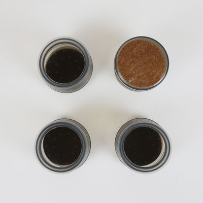 Silicone feito-à-medida amigável de Eco, protetores de pé de borracha macios da cadeira do silicone