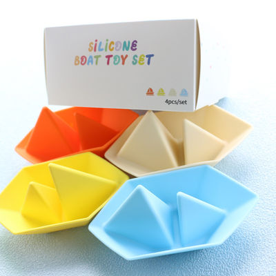 A água de flutuação do grupo do barco do silicone do banho brinca o produto comestível livre de Bpa