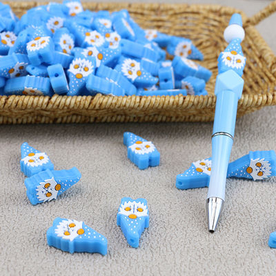 Grânulos focais dos gnomos bonitos do silicone dos desenhos animados 100 PCes baixo MOQ feito sob encomenda