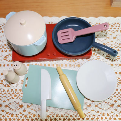Bebê NOVO da CHEGADA 2023 que joga o produto comestível livre de BPA que cozinha grupos do presente do brinquedo do silicone da cozinha