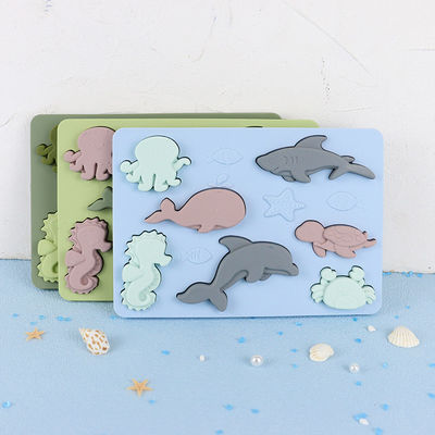 Enigma BPA Eco livre do silicone do mundo do oceano amigável para a educação das crianças