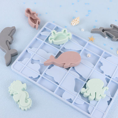 Enigma BPA Eco livre do silicone do mundo do oceano amigável para a educação das crianças